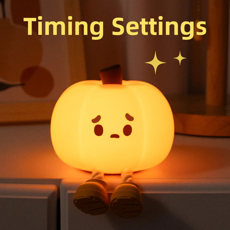 Trendy pumpkin nightlights